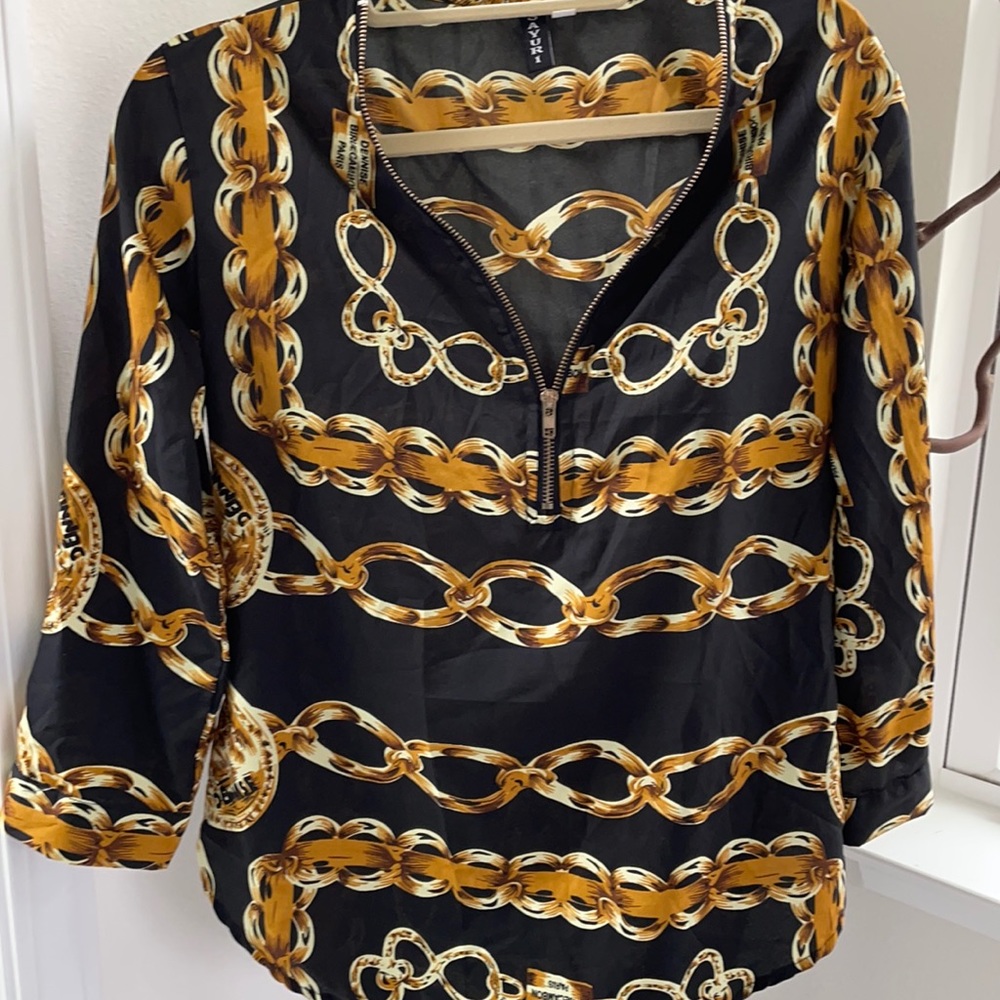 Sayuri blouser, long sleeve shirt size M